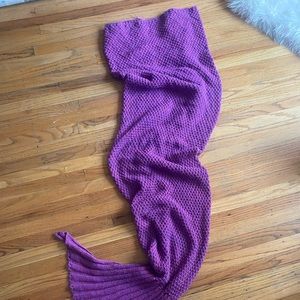 Crochet Mermaid blanket.